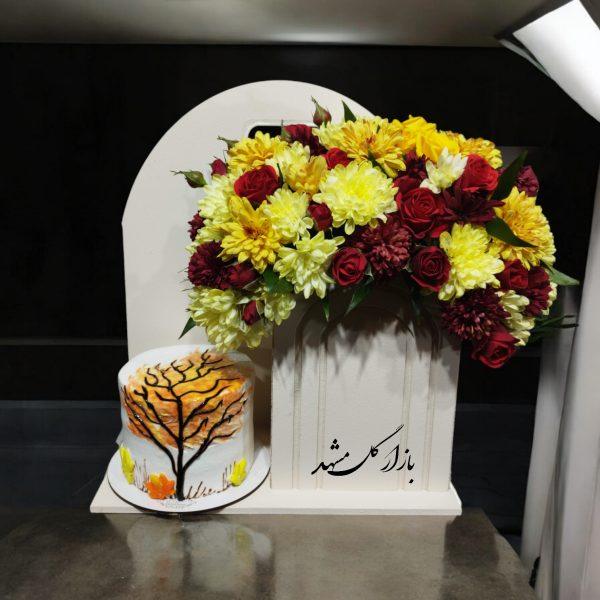 باکس گل و کیک تم پاییزه - Image 2