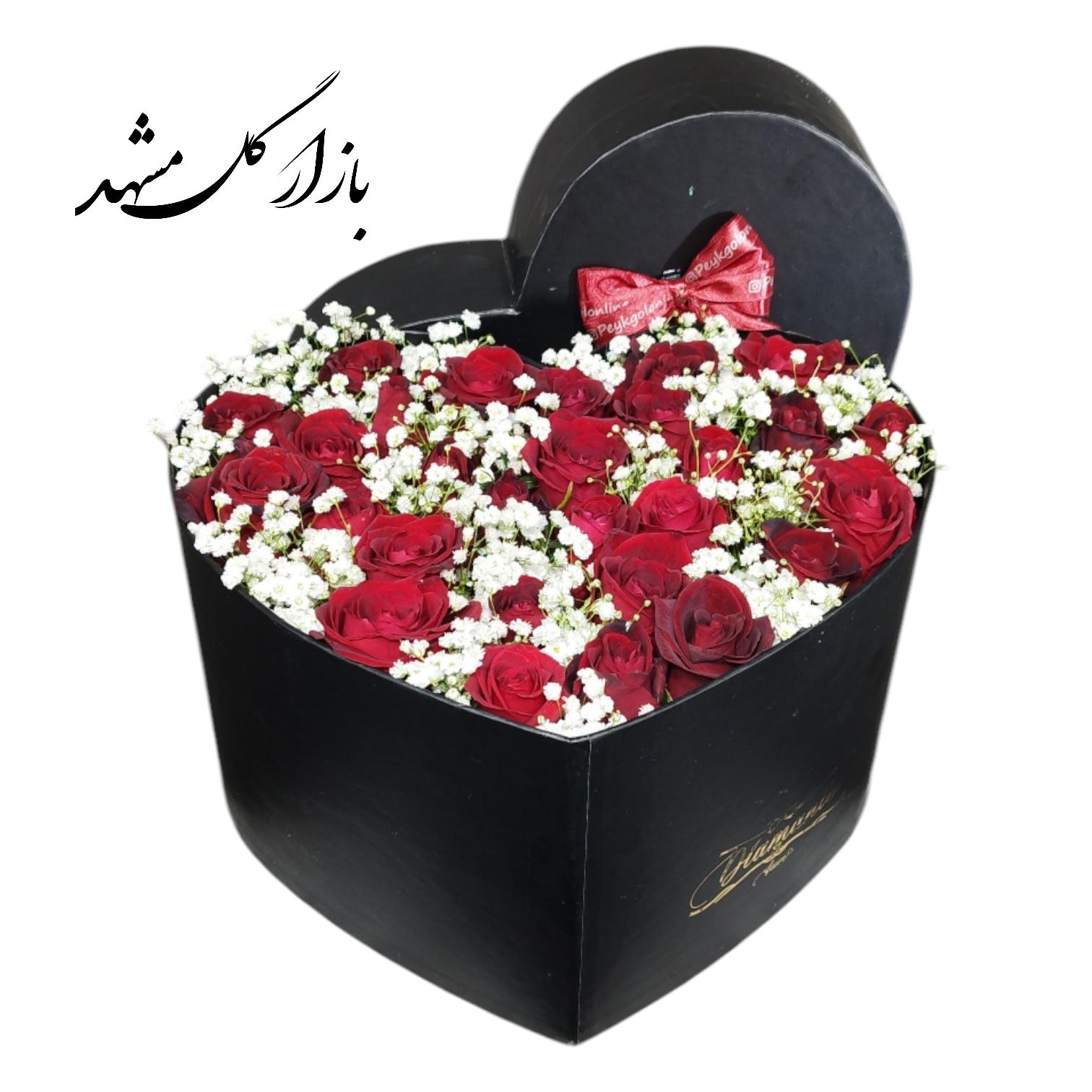 باکس گل رز ژیپسی بازار گل مشهد