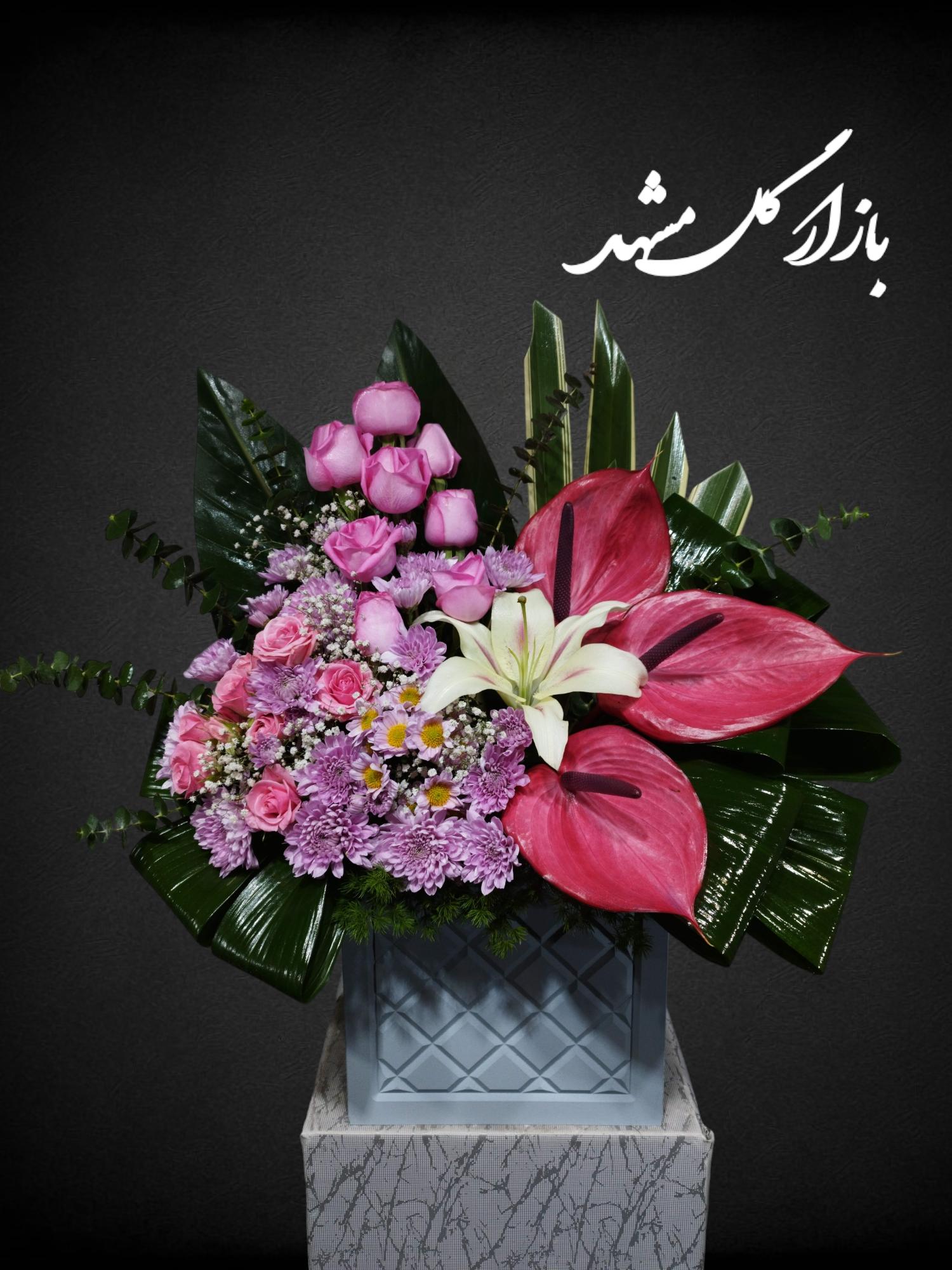 باکس گل لاکچری بازار گل مشهد