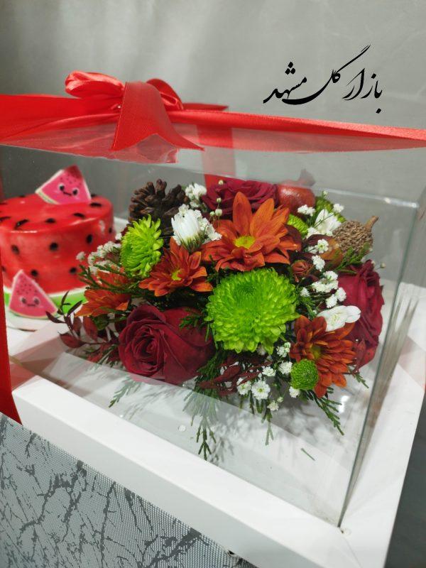 باکس گل و کیک با تم یلدایی - Image 2
