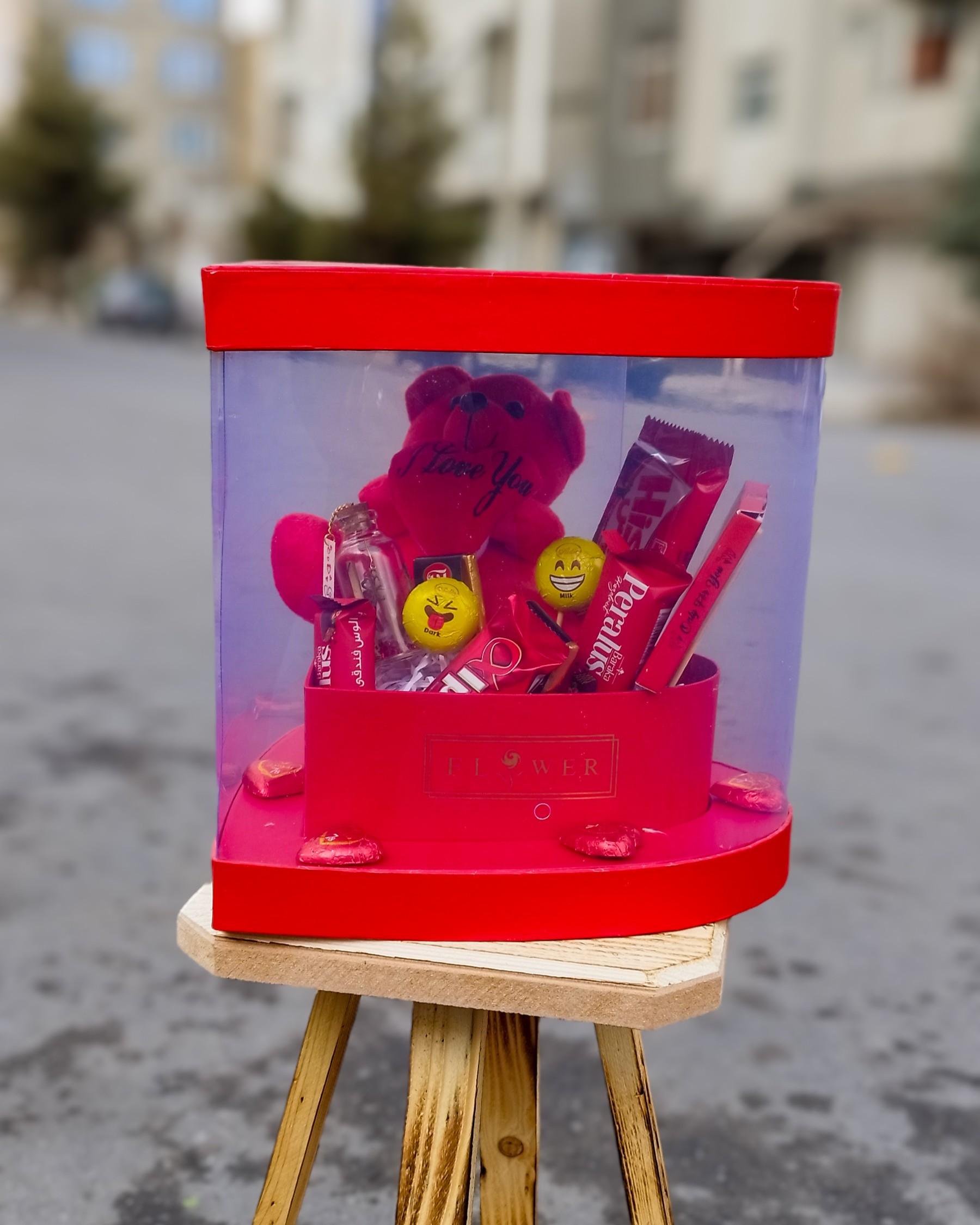 باکس ولنتاین بازار گل مشهد