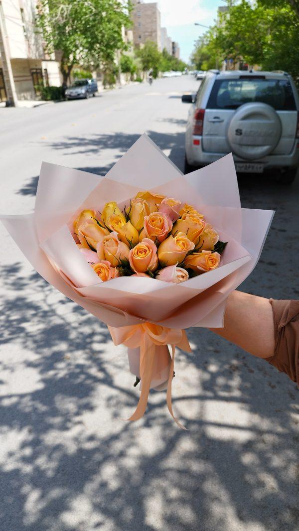 دسته گل رز گلفروشی مشهد