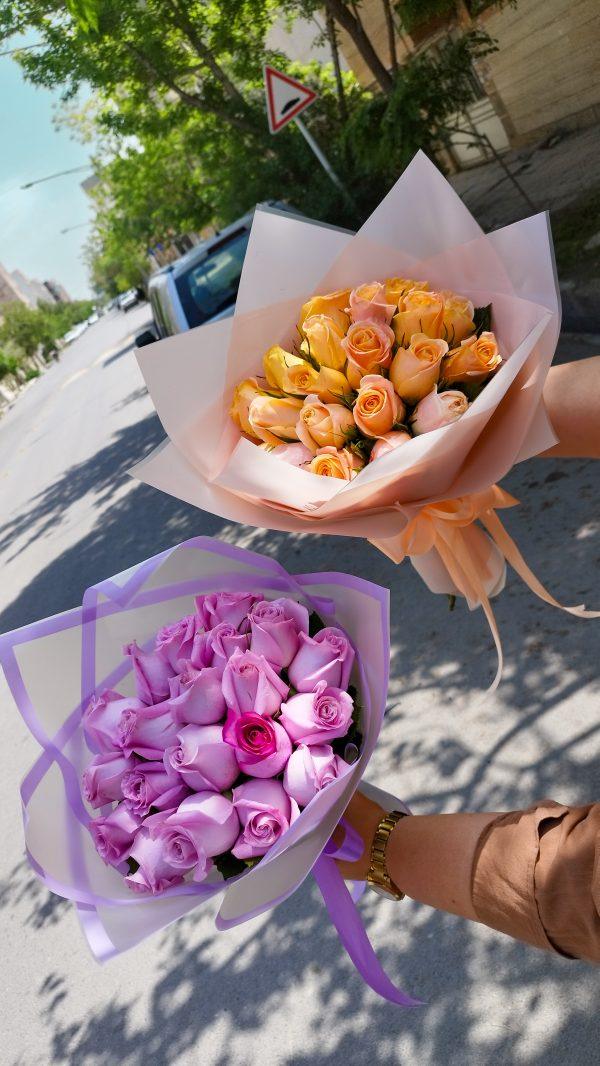 دسته گل رز گلفروشی مشهد
