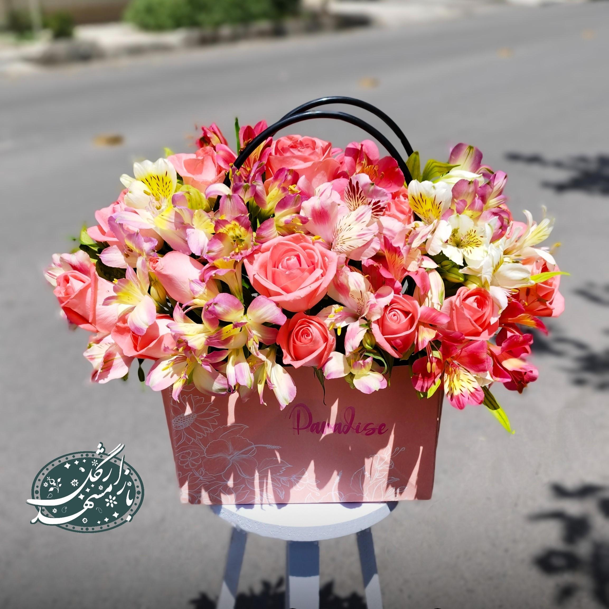 باکس گل ارزان گلفروشی مشهد