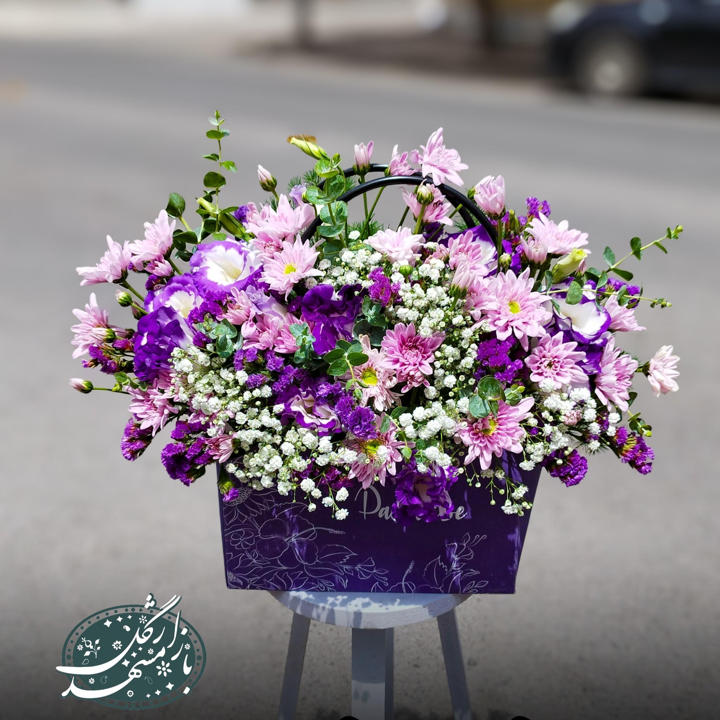 باکس گل ارزان گلفروشی مشهد